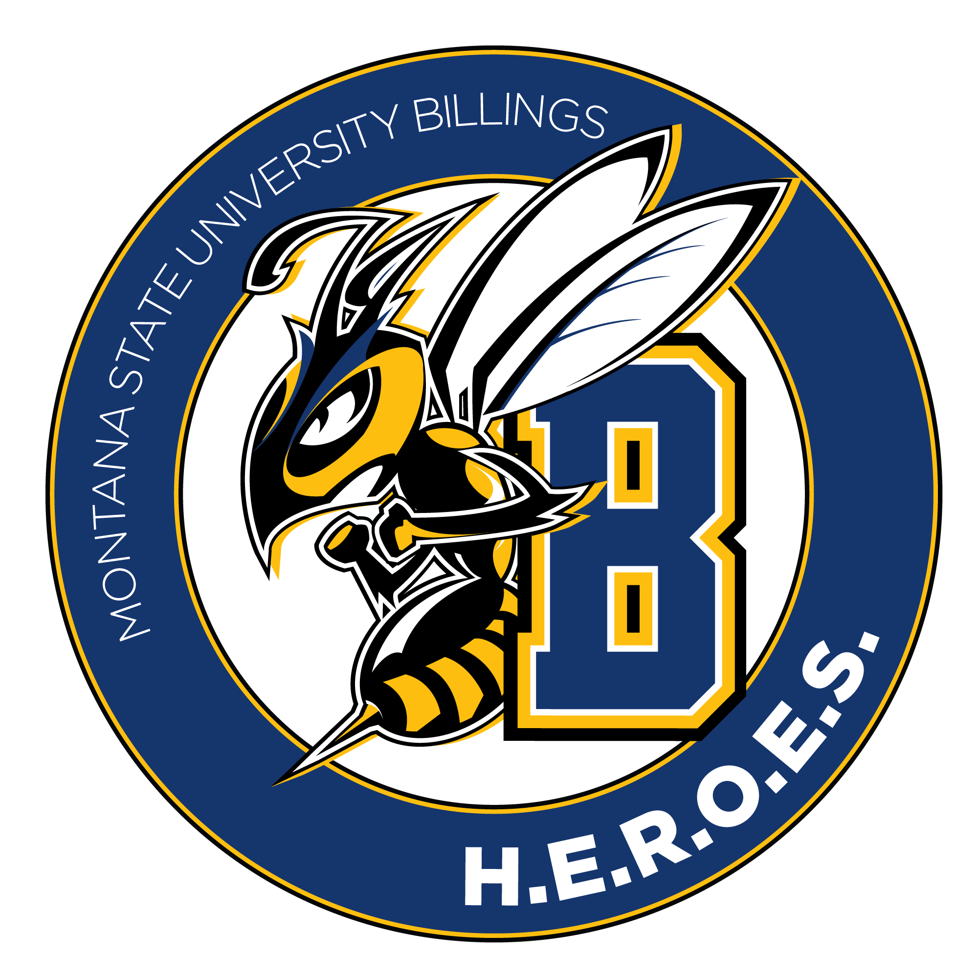 MSU Billings HEROES logo