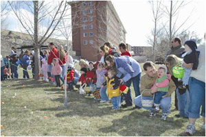 Easter Egg Hunt on the MSU Billings campus