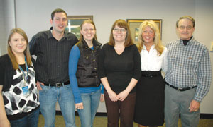 Jackets and Company staff, MSUB students and Tumbleweed representative