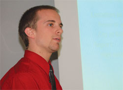 College of Business student Mike Walker