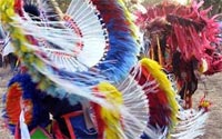 powwow dancers