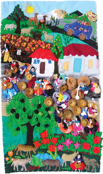 sample of Peruvian art