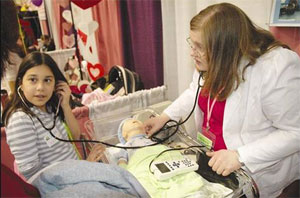 photo from Chicks in Science event 2009