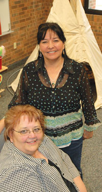 Peggy Asure and Karen Snell