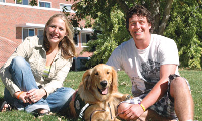 photo of Seth, Brooke and Megan