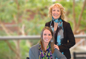 Marilynn Miller and Alicia Meyer