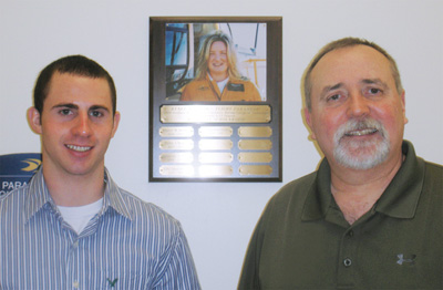 Doug Tinnes and Dr. David Gurchiek