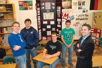 Shane Fairbanks' students at Central High