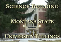 Science Building presentation screen shot