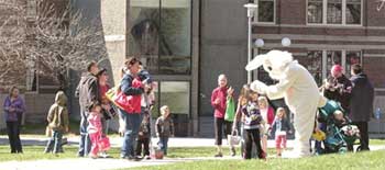 Easter Egg Hunt on the MSUB campus