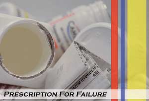 image from Jessequa Yerger's senior art thesis, Prescription for Failure