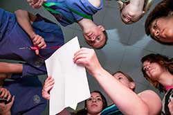 Upward Bound group of students