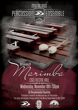 Marimba flyer