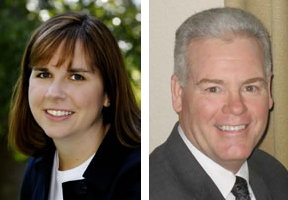 Mary Lynch Barbera and Mark Sunberg