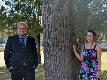 Jason Webster and Rachel Willis