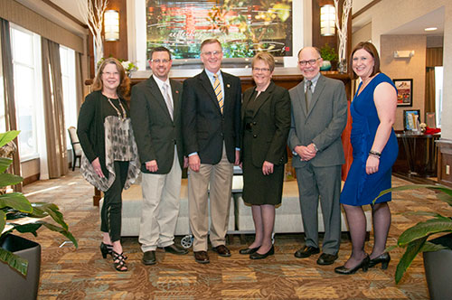 Russel Nemetz, Donna Smith, Deborah Hedrick, Greg Allard, and Sarah Brockel