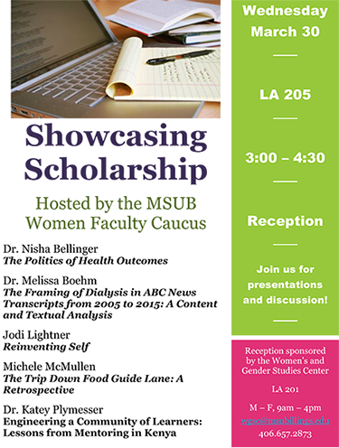 Showcasing Scholarship