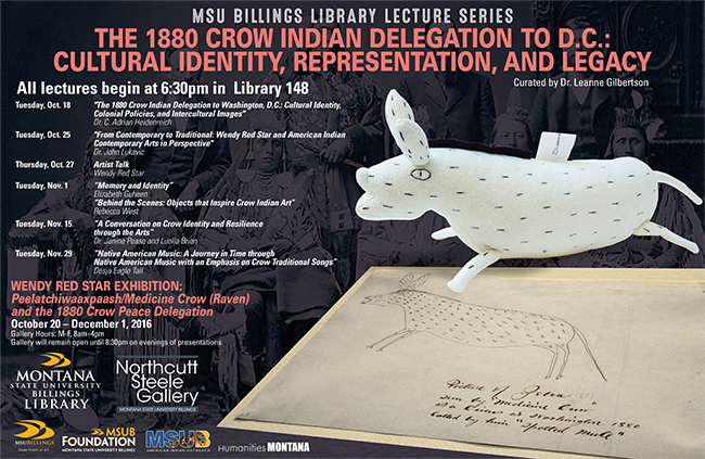 Crow Delegation lecture series poster