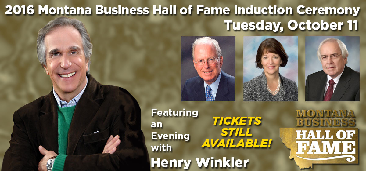 2016 Montana Business Hall of Fame