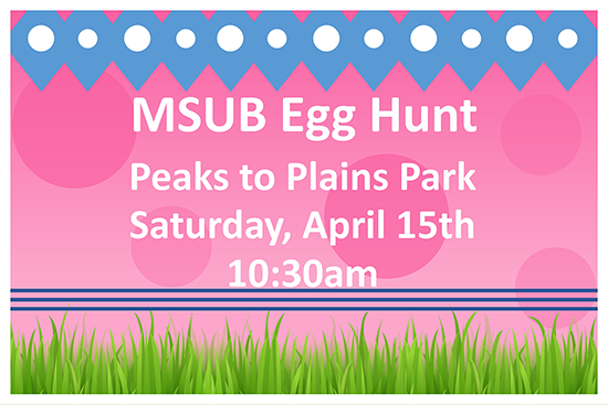 MSUB Easter Egg Hunt