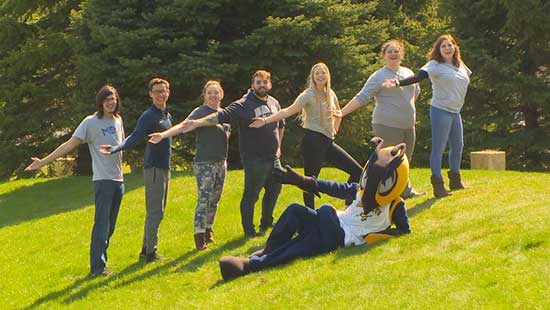 OPL group on the MSUB university campus