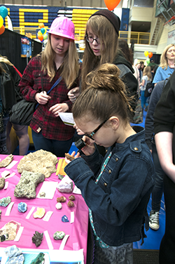 Girls-N-Science participants