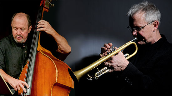 Trumpet and bass players