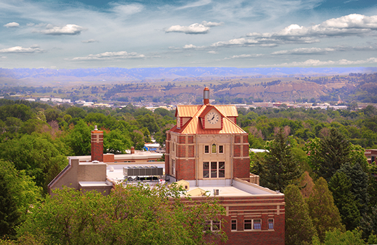 McMullen Hall on the MSUB university campus