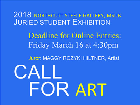 Call for Art poster
