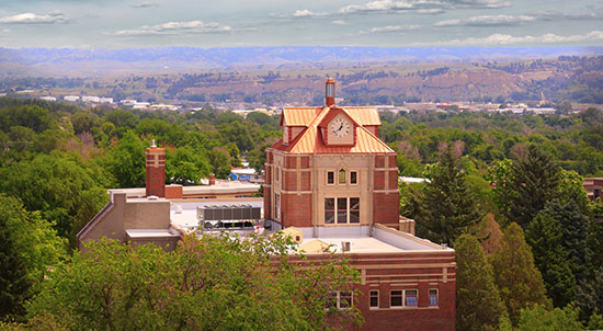McMullen Hall and the City of Billings