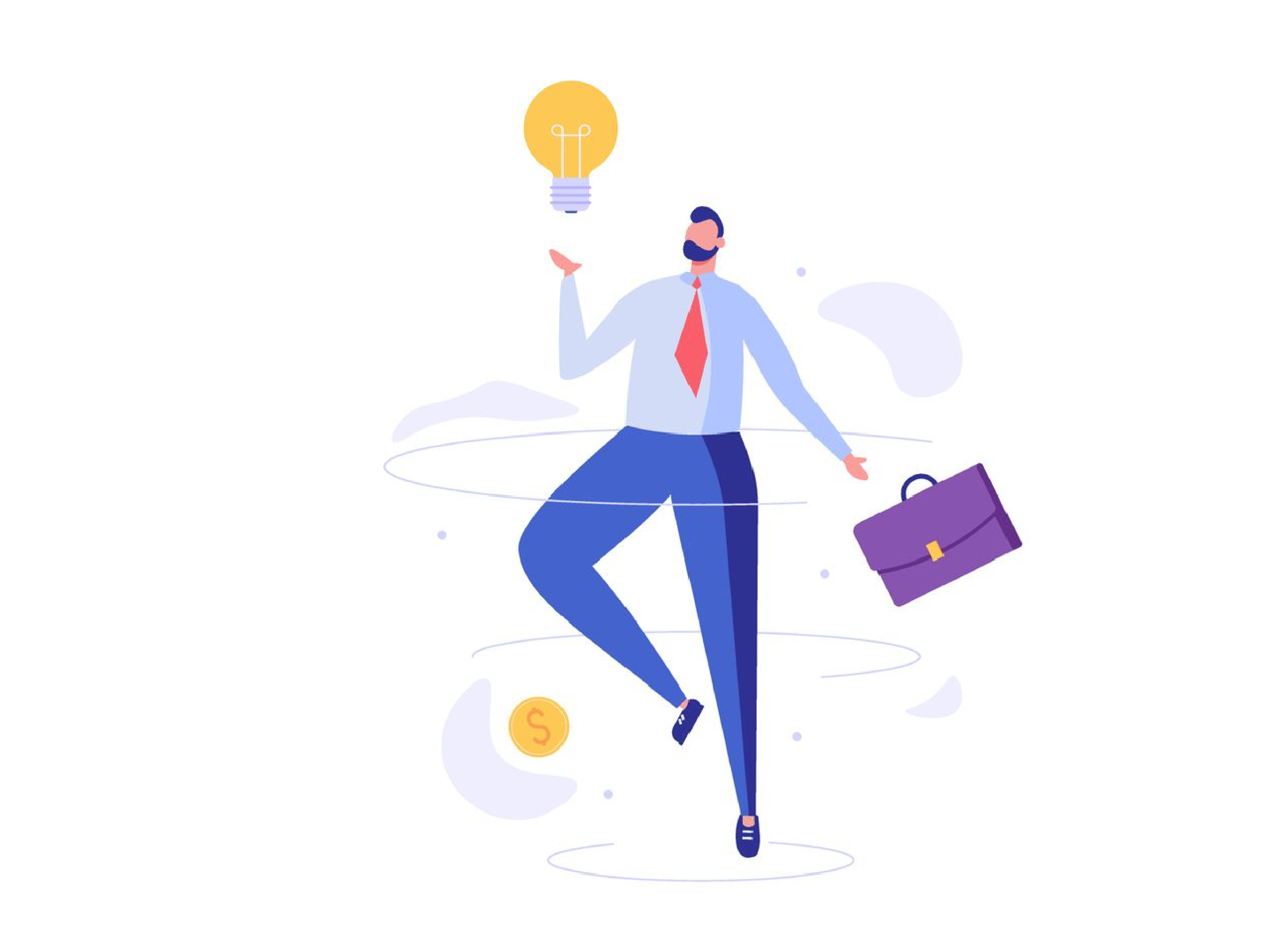 man holding briefcase