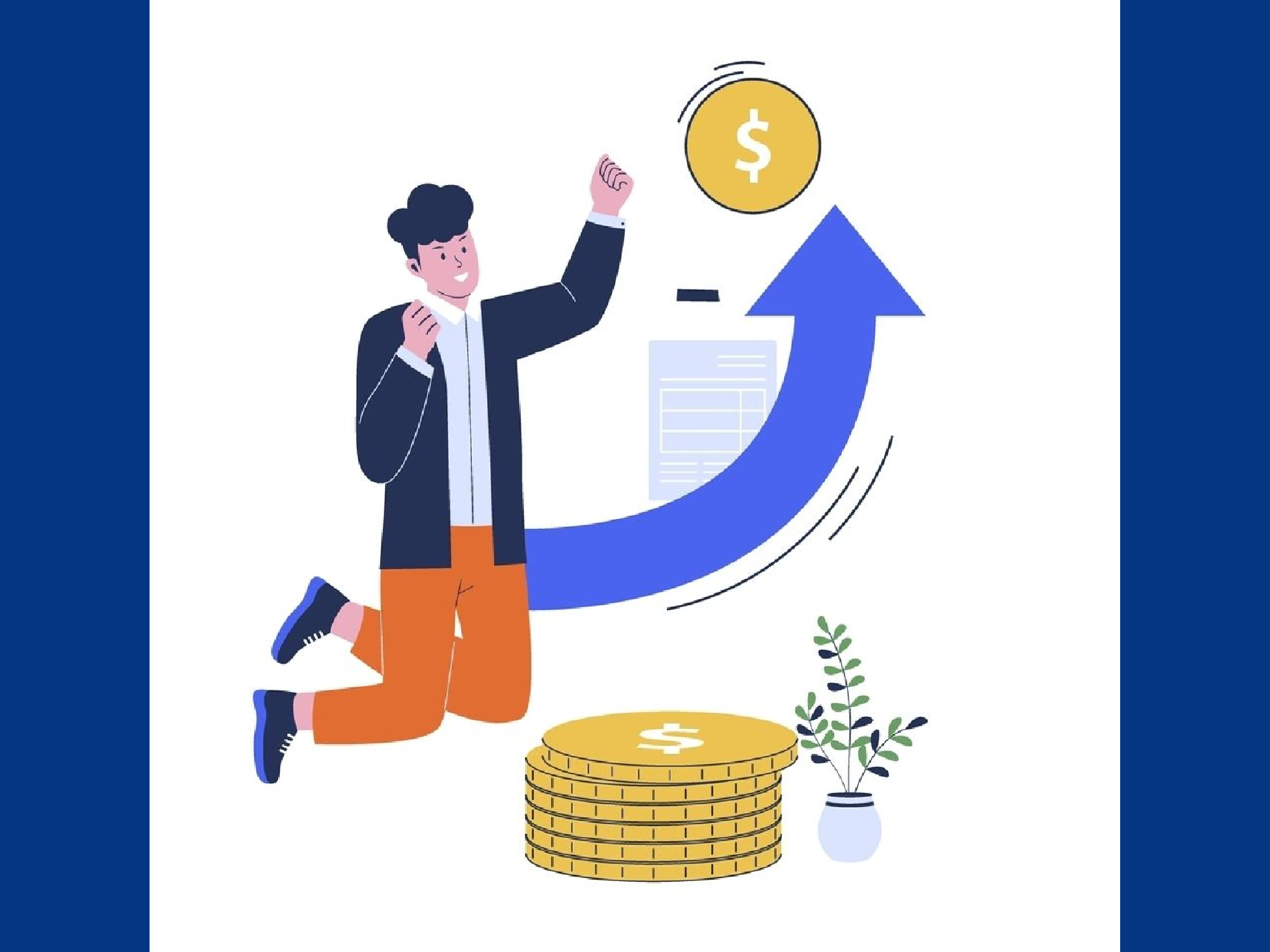 man asking for raise illustration